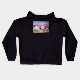 Mountain Sheep Kids Hoodie